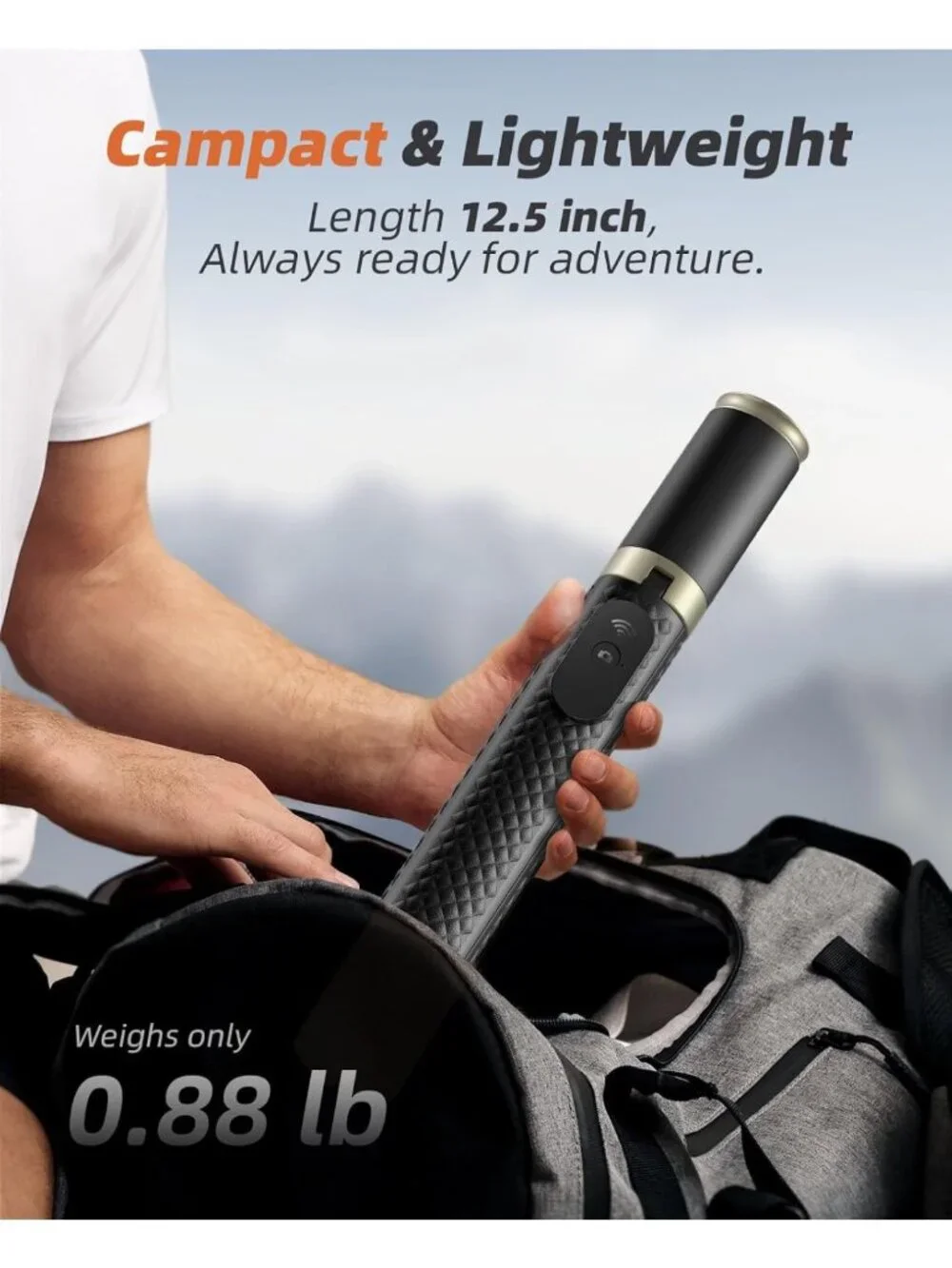 Adjustable Phone Tripod & Selfie Stick with Remote - Stable, Durable & Versatile